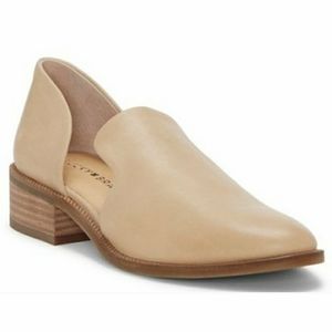 LUCKY BRAND CUT OUT POINTED TOE LOAFERS FLATS